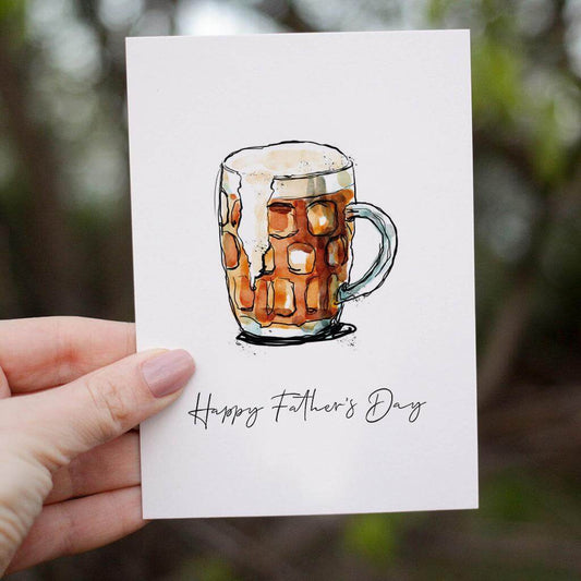 Bitter illustration Father's Day Card