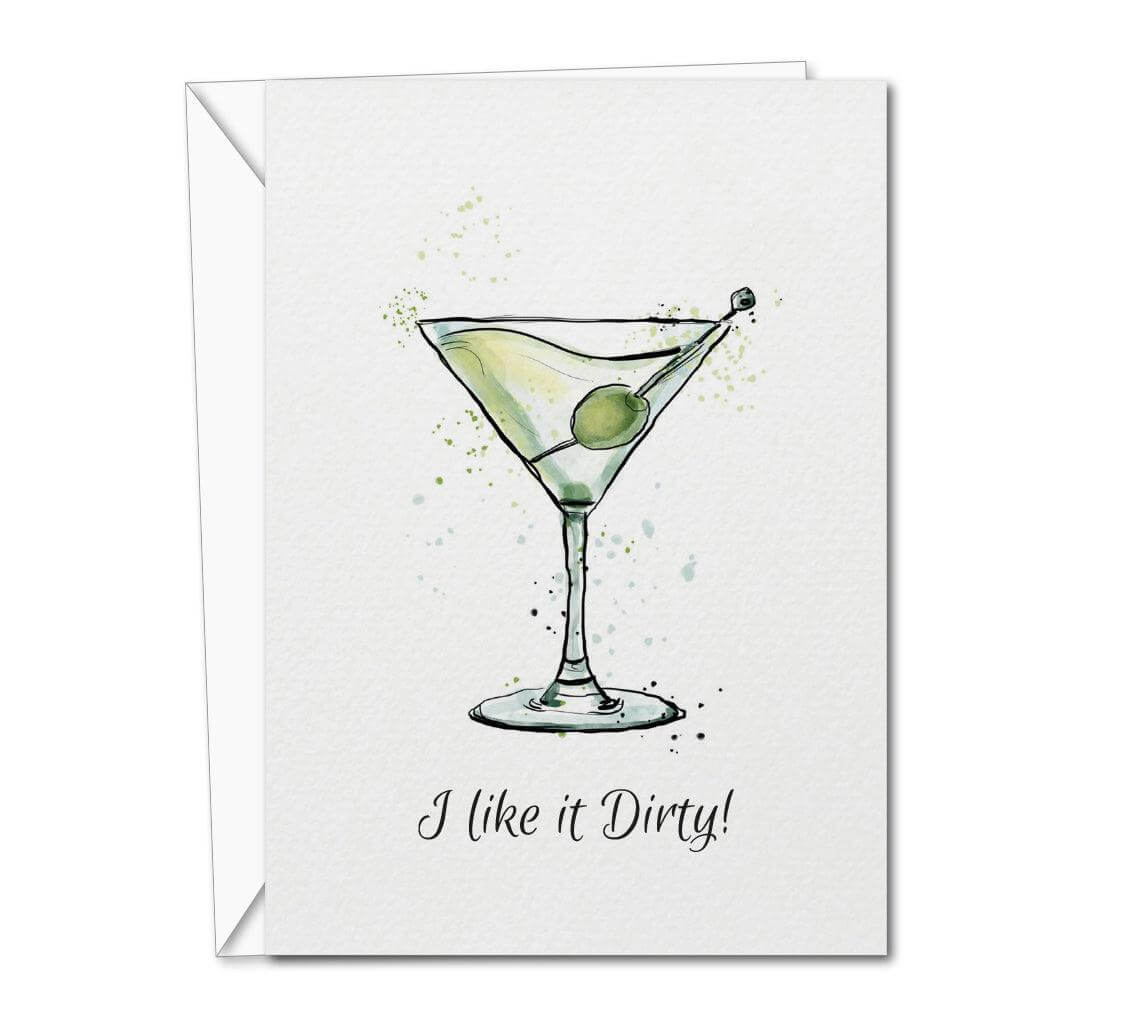 I Like it Dirty! Valentines Day Card
